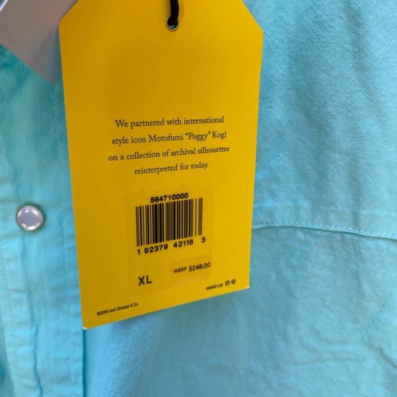 Levi’s Made & Crafted x PoggytheMan Western Style Long Sleeve Button Up - Picture 7 of 11